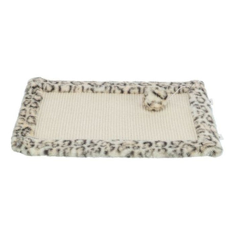 Tapis griffoir - TRIXIE - LEO - 55 x 35 cm - Creme imprimé léopard