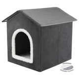 TRIXIE Maison animaux de compagnie Livia 38x41x44 cm Gris et blanc 442666