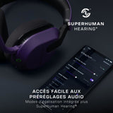 Casque gaming sans fil - TURTLE BEACH - TBS-2102-45 - Stealth 600 - Gen 3 - XB - Violet