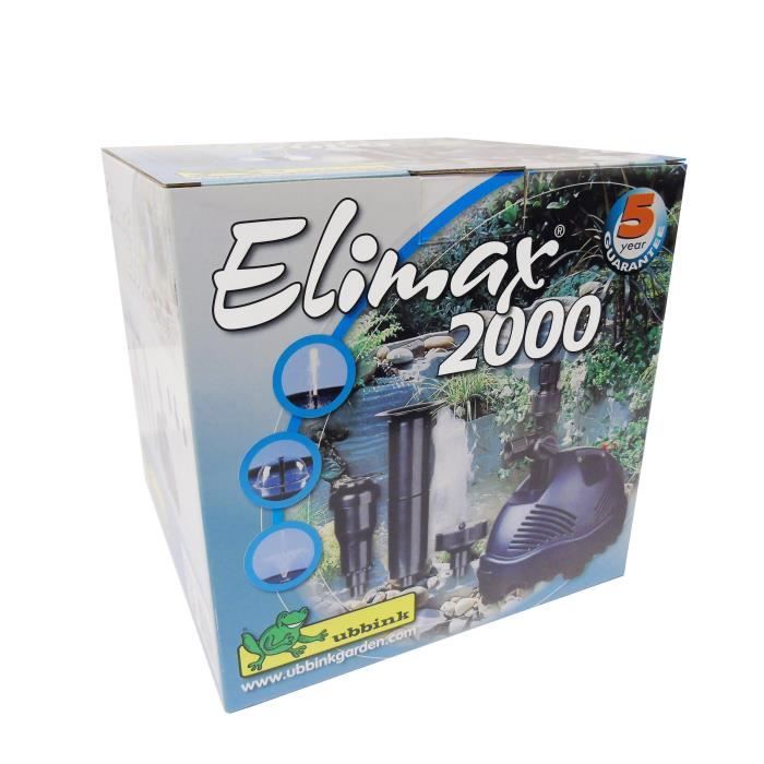 Ubbink Pompe de fontaine d'étang Elimax 2000 1351311 403746