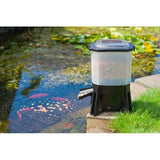 Distributeur automatique de nourriture pour poissons - UBBINK - Solaire - Réservoir 6 L - 1 a 6 nourrissages/jour - Portée 1 a 3 m