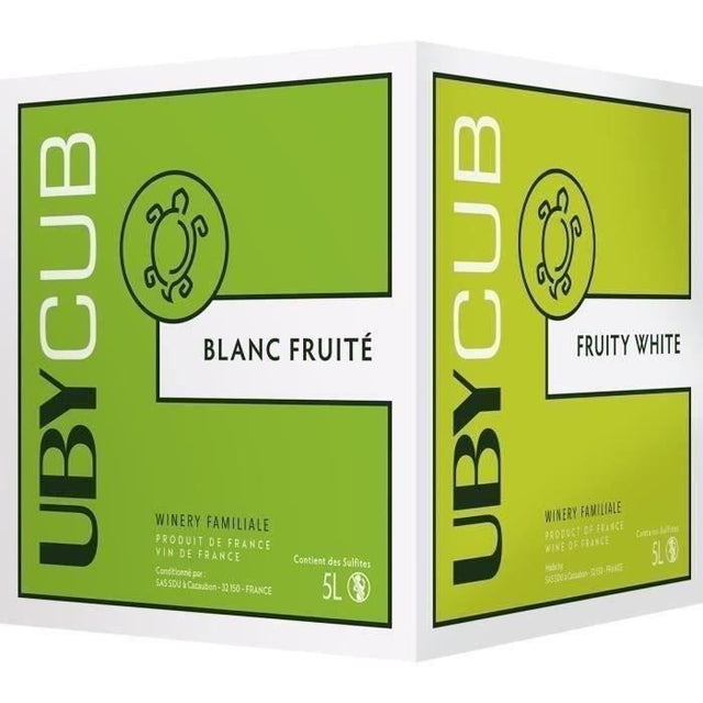 BIB 5L UBY CUB Vin de France vin blanc sec 2025