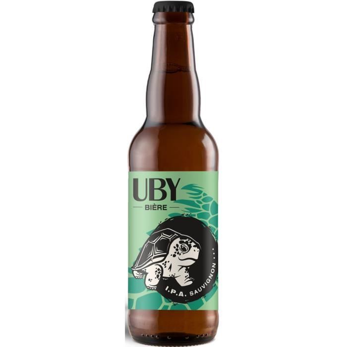 Biere IPA au Sauvignon - UBY - 5,5% Vol. - 75cl