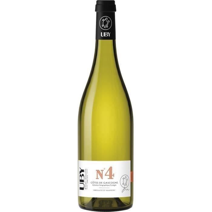UBY N°4 Gros et Petit Manseng - Vin blanc des Côtes de Gascogne 2025