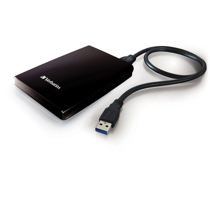 Disque dur externe - VERBATIM - Store'n'go - 2 To - Noir