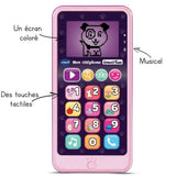 Téléphone Emoti'Fun - VTECH - Rose - Enfant 18 mois - 12 touches lumineuses et tactiles