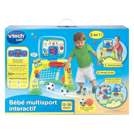 Jeu interactif Bébé Multisport Intéractif - VTECH - Basket/Foot - 12 a 36 mois