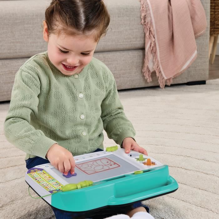 VTECH - MON ARDOISE INTERACTIVE APPRENTI ÉCRITURE - Multicolore