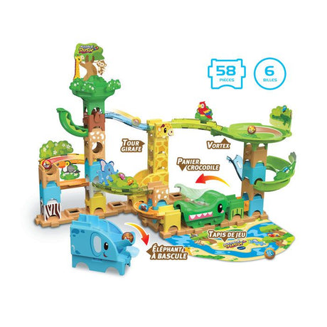 VTECH - MARBLE RUSH JUNIOR - ANIMAL SET J100 - Multicolore