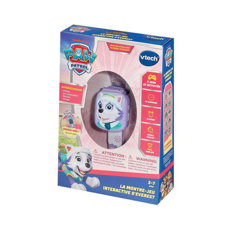 VTECH - PAT PATROUILLE - LA MONTRE-JEU INTERACTIVE D'EVEREST - Violet