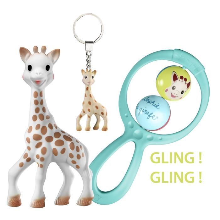 SOPHIE LA GIRAFE Coffret cadeau il était une fois Sophie la Girafe