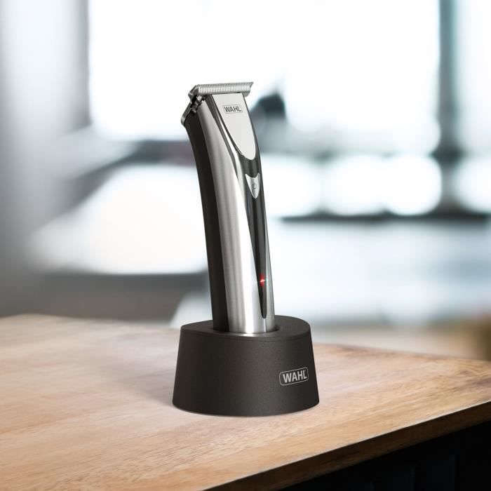Tondeuse multifonction - WAHL - Elite Groom - 240 V - 150 min - Argent / Noir