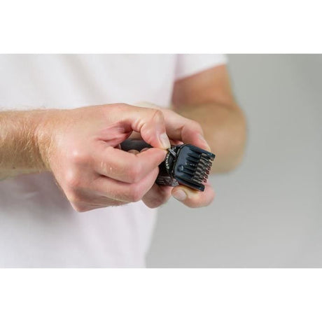 Tondeuse a barbe - WAHL - Extreme Grip - 240 V - 240 min - Noir / Orange