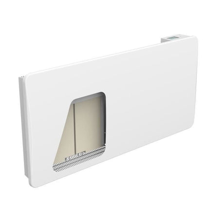 Radiateur électrique a inertie - 1500W - WARM TECH - Céramique - 230V - Jusqu'a 60m3 - Blanc