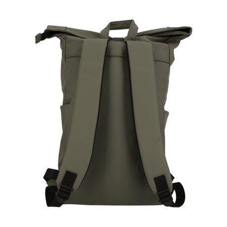 Sac a dos - WEATHER REPORT - Bronze - Roll top - 100% PU - Kaki
