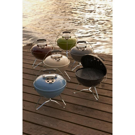 Barbecue charbon - WEBER Smokey Joe -Ř37cm - Noir