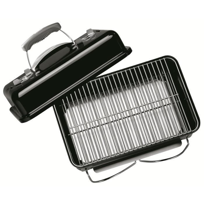 Barbecue charbon - Weber - GO ANYWHERE- 40,5x25,5 cm - Noir