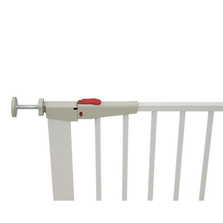 WEBABY - Barriere de sécurité bébé en acier Blanc MOBI  Blanc - Taille unique