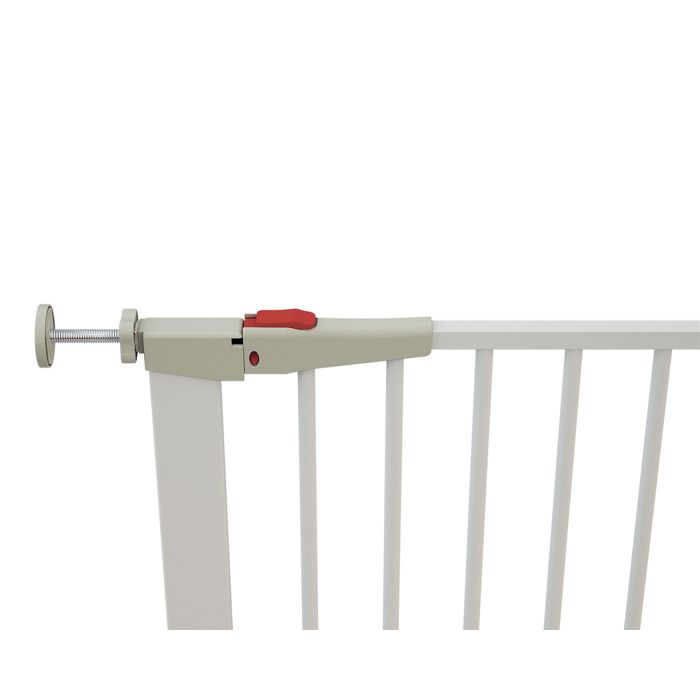 WEBABY - Barriere de sécurité bébé en acier Blanc MOBI  Blanc - Taille unique