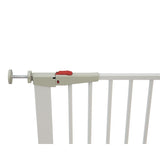 WEBABY - Barriere de sécurité bébé en acier Blanc MOBI  Blanc - Taille unique