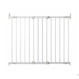 WEBABY - Barriere de sécurité bébé en acier Blanc 108 x 4 x 75 cm NONO  Blanc - Taille unique
