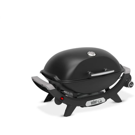Barbecue a gaz - Weber - Q2100N - 2,94kW - 1 brűleur en acier inoxydable - Fonté émaillée - Allumage piézoélectronique - Noir