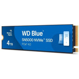 WESTERN DIGITAL - WDS400T4B0E - Disque dur SSD Interne - 4 To - WD Blue - SN5000 - NVMe