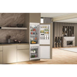 Réfrigérateur combiné - WHIRLPOOL - Intégrable - 268 L - 6e sens - Froid Brassé - Glissieres invisibles - Classe D - 177x54x54.5