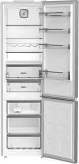 Réfrigérateur combiné - WHIRLPOOL - WHK26402XP4E - 355 L - Dual NoFrost - 6e sens - Porte bouteille - 203.5x59.5x66.3 - Inox
