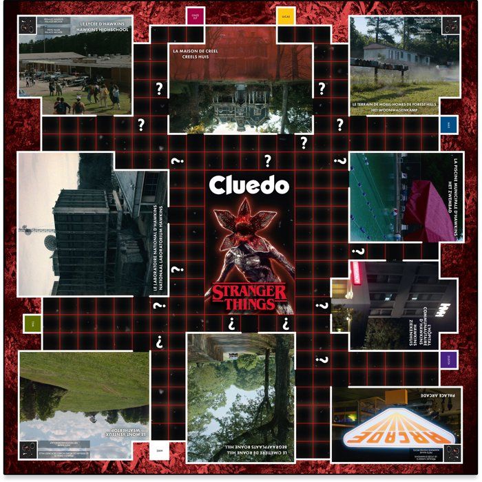 CLUEDO - Stranger Things - Jeu de société - WINNING MOVES - 2 a 6 joueurs - Des 15 ans