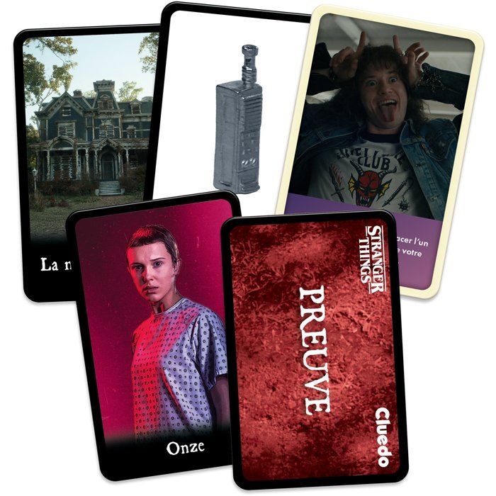 CLUEDO - Stranger Things - Jeu de société - WINNING MOVES - 2 a 6 joueurs - Des 15 ans