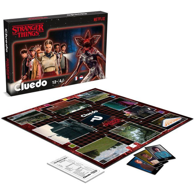 CLUEDO - Stranger Things - Jeu de société - WINNING MOVES - 2 a 6 joueurs - Des 15 ans