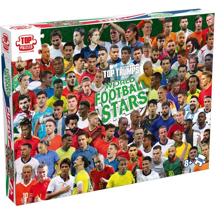 Puzzle - WINNING MOVES - World Football Stars 2026 - 1000 pieces - Des 8 ans