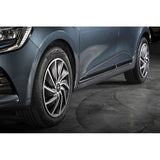Lot de 4 enjoliveurs Bi-couleur gris & noir 15 pouces - WRC - TURBO - Look racing - Fixation simple et rapide par clips