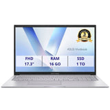 PC Portable ASUS VivoBook 17 X1704 : Sans Windows - 17.3 FHD - Intel Core 7 150U - RAM 16Go - 1To SSD