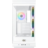 Boîtier PC - XIGMATEK - META Arctic - Moyen tour - E-ATX - Verre trempé - ARGB - Blanc