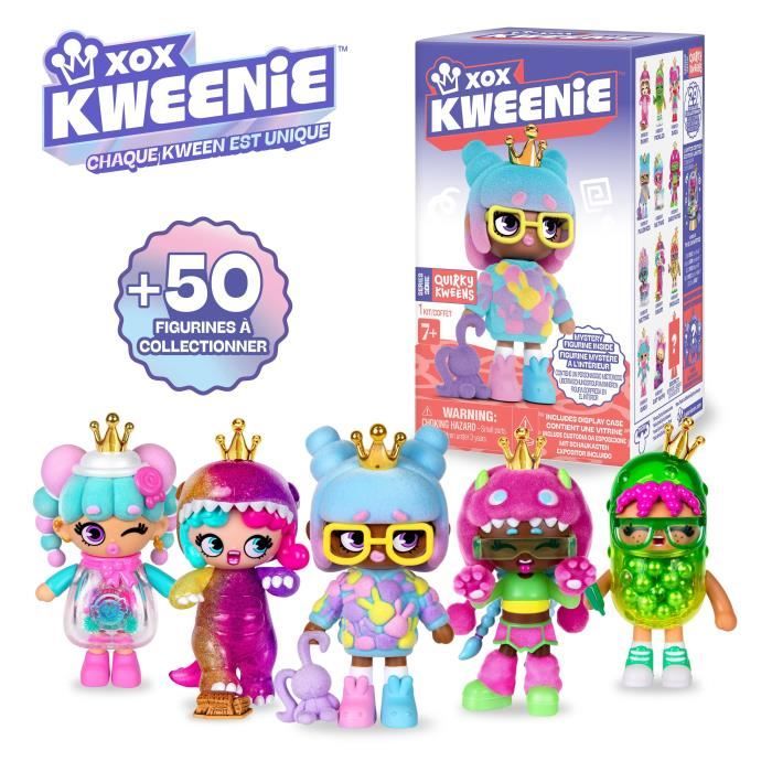 Poupée surprise - XOX KWEENIE - Série Quirky - 13 cm - 13 modeles a collectionner - Modele aléatoire