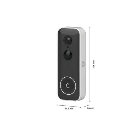 Sonnete vidťo intelligente - YALE - Image HD 1080p nette - Champ de vision de 154į