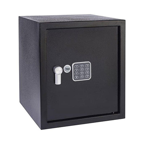 Yale Coffre-fort Électronique a Alarme - Code programmable 3 a 8 chiffres -  Large 40L 390 × 350 × 360 mm - YEC/390/DB2 - Large 40L