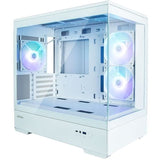 Boitier PC sans alimentation - ZALMAN P30 (Blanc) - Mini tour - Micro-ATX - 3x120mm LED A-RGB