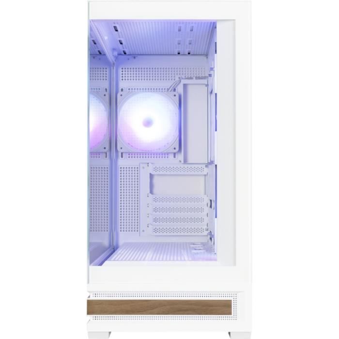 Boitier sans alimentation - ZALMAN P40 NAMU - Moyen tour - Format ATX - Blanc