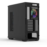 Boîtier PC Zalman Z10 Plus - Moyenne Tour ATX - Noir - 7 baies internes - 4 logements d'extension