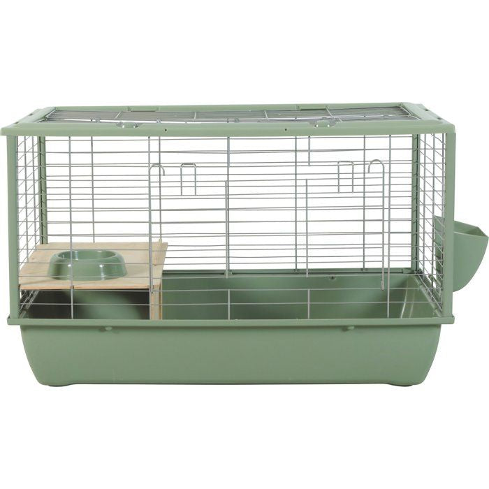ZOLUX Cage grillagée cochon d'inde et rongeur Néolife - 80 x 52,5 x 48 cm  - Vert