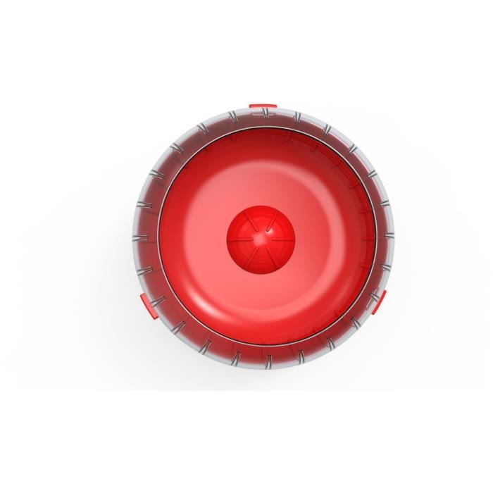Roue d'exercice silencieuse adaptés aux cages Rody3 - ZOLUX - Rodylounge - Pour petits rongeurs - Grenadine