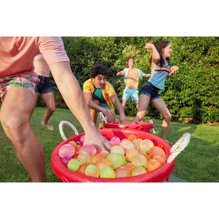 Ballons a eau - ZURU BUNCHO BALLOONS - Tropical Party - 265 ballons - Fermeture automatique - Pret en 60 sec