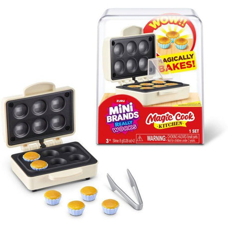 Capsule surprise - Figurine - ZURU - Mini Brands Magic Cook Kitchen - Modele aléatoire - Des 8 ans