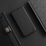 WE Etui folio CLASSIQUE SAMSUNG GALAXY A8 Noir - Avec fen e