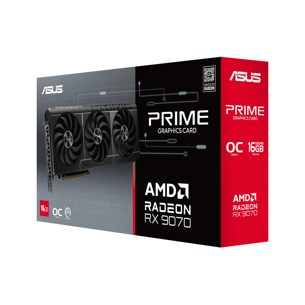 Carte Graphique Asus Radeon RX 9070 Prime OC