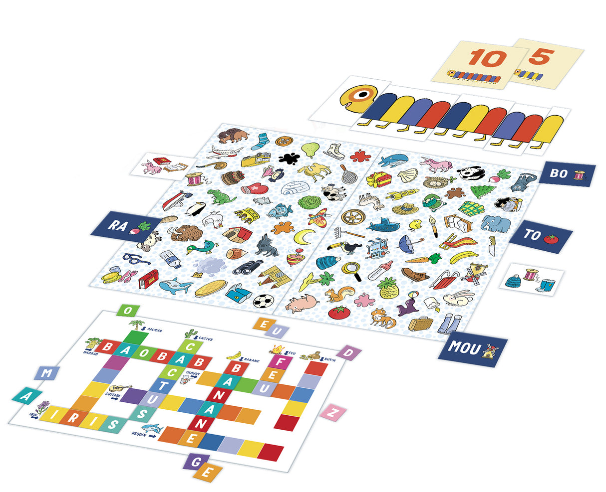 Coffret éducatif - NATHAN - La petite école - En route vers le CP ! - Jeux progressifs - Mixte