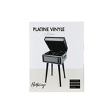 Platine vinyle Halterrego avec 4 pieds en bois amovibles et HP intégrés, RMS 2*5